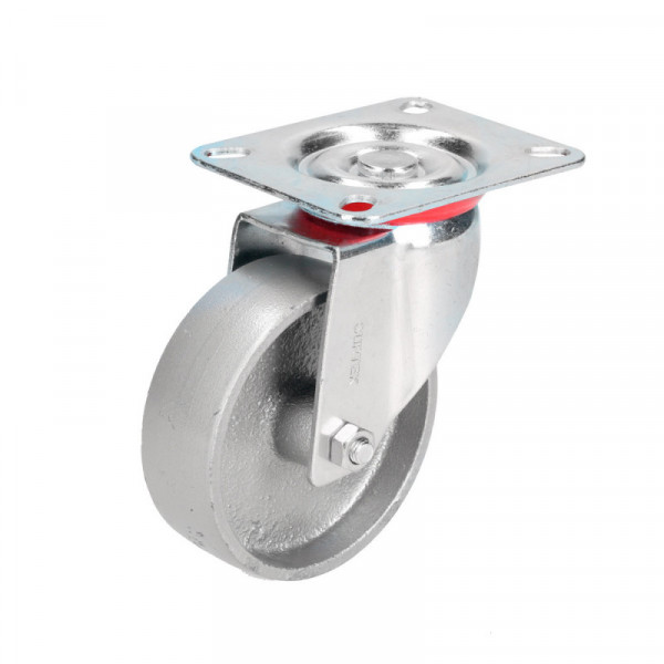 RF10G SURTEK Rodaja de fierro giratoria 4" sin freno Surtek | DIHERESA