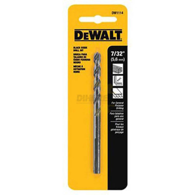 Dewalt DW1114  G BROCA ACER HSS 7/32