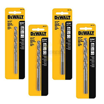 Dewalt DW1122  G BROCA HSS ÓXIDO NEGRO 11/32 X 4-3/4