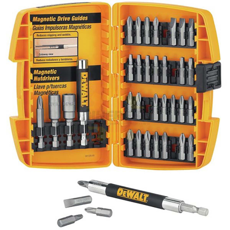 Dewalt DW2176 SET 37 PZAS DE DESTORNILLADOR Dewalt DW2176 SET 37 PZAS DE DESTORNILLADOR