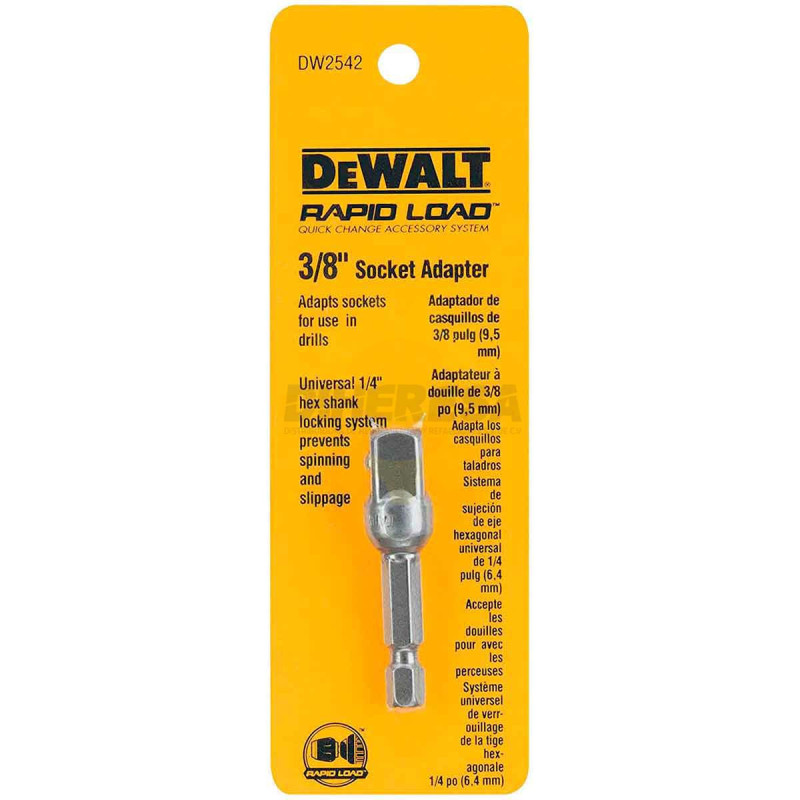 Dewalt DW2542 PORTA DADO 3/8 Dewalt DW2542 PORTA DADO 3/8
