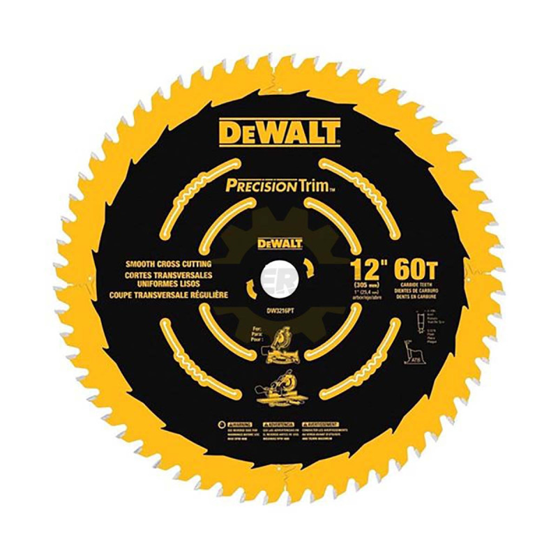 Dewalt DW3216PT 12IN 60DDISCO PRECISI?N Dewalt DW3216PT 12IN 60DDISCO PRECISI?N