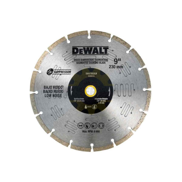 Dewalt DW47902LN DISCO DIAMANTADO - BAJO RUIDO  9