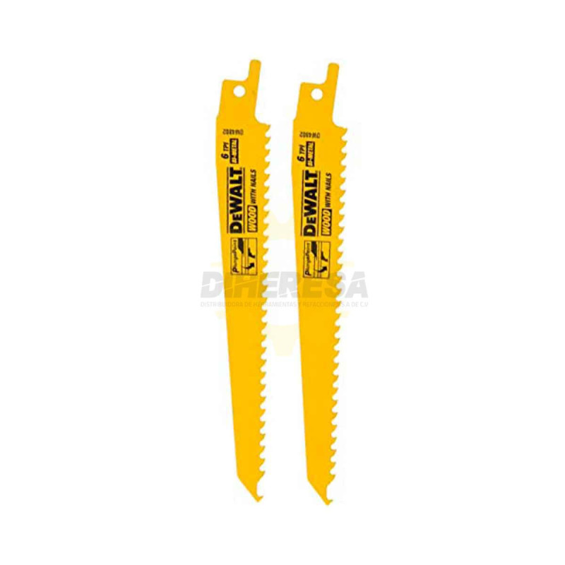 Dewalt DW4802 SEGUETA SIERRA SABLE RESPALDO EN CUÑA 6 Dewalt DW4802 SEGUETA SIERRA SABLE RESPALDO EN CUÑA 6