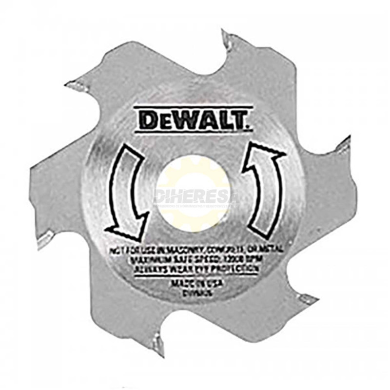 Dewalt DW6805 CUCHILLA P/ENSAMBLADORA6 DTS CARBURO Dewalt DW6805 CUCHILLA P/ENSAMBLADORA6 DTS CARBURO