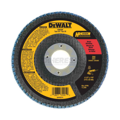 Dewalt DW8309 DISCO LAMINADO GR.80 41/2X7/8