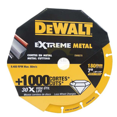 Dewalt DW8570 EXTREME METAL DIAMOND CUT-OFF 7 AG