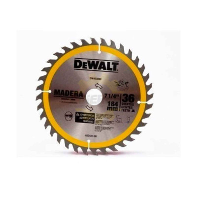 Dewalt DWA03090 D SIERRA 7-1/4X36 DIENTE,S, FLECHA1 C/