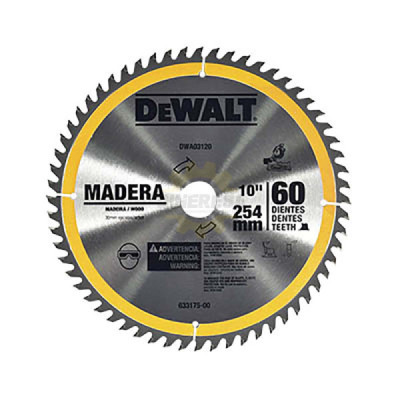 Dewalt DWA03120 D SIERRA 10X60 DIENTE,S, FLECHA 30MM C/