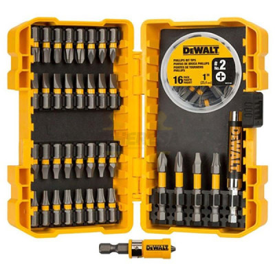 Dewalt DWA2SLS55 JUEGO DE 55 PIEZAS PUNTAS MAX FIT