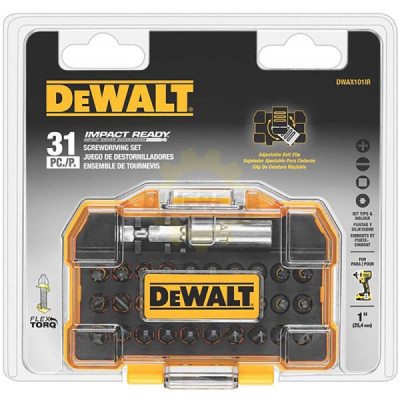 Dewalt DWAX101IR SET 31 PZS...