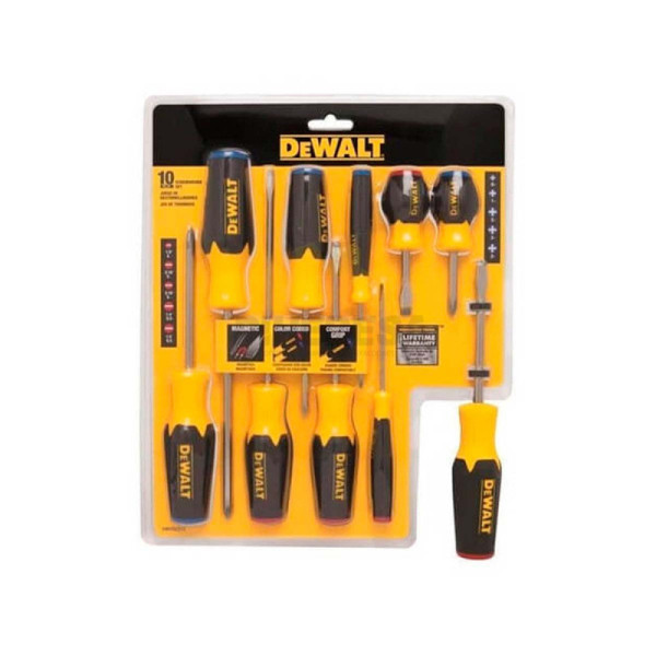 Dewalt DWHT62513L DEWALT SET 10 DESARMADORES