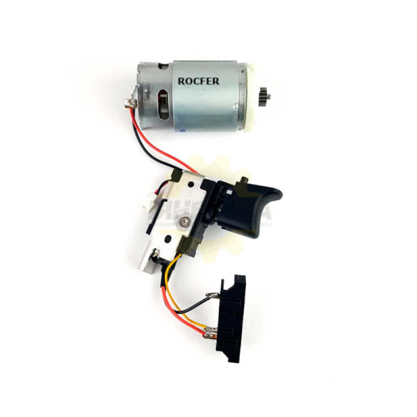 Dewalt N382752 MOTOR E INTERRUPTOR ENS