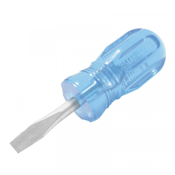 D352 SURTEK Destornillador azul trompo barra redonda punta plana 1/4" x 1-1/2" Surtek | DIHERESA