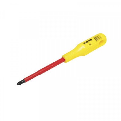 D401V SURTEK Destornillador para 1000V barra redonda punta Phillips -1 x 3" Surtek | DIHERESA
