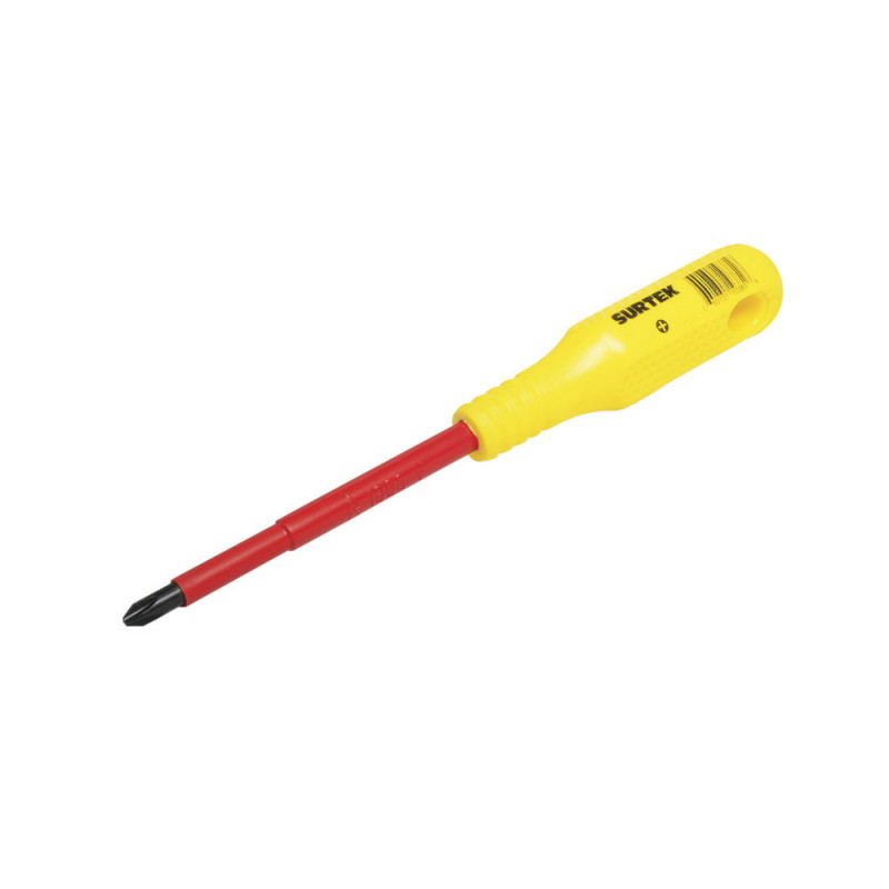 D401V SURTEK Destornillador para 1000V barra redonda punta Phillips -1 x 3" Surtek | DIHERESA D401V SURTEK Destornillador para 1000V barra redonda punta Phillips -1 x 3" Surtek | DIHERESA