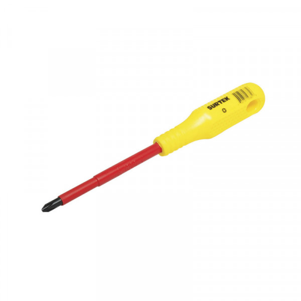 D401V SURTEK Destornillador para 1000V barra redonda punta Phillips -1 x 3" Surtek | DIHERESA