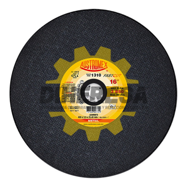 Austromex 1310 Disco para corte de metal