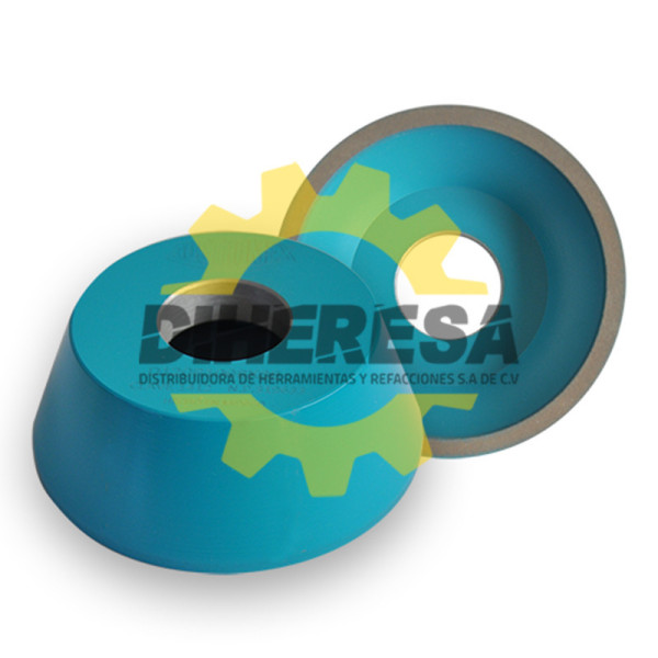 Austromex 1412 Rueda de diamante superabrasiva 11A2 Oro Concentración 100