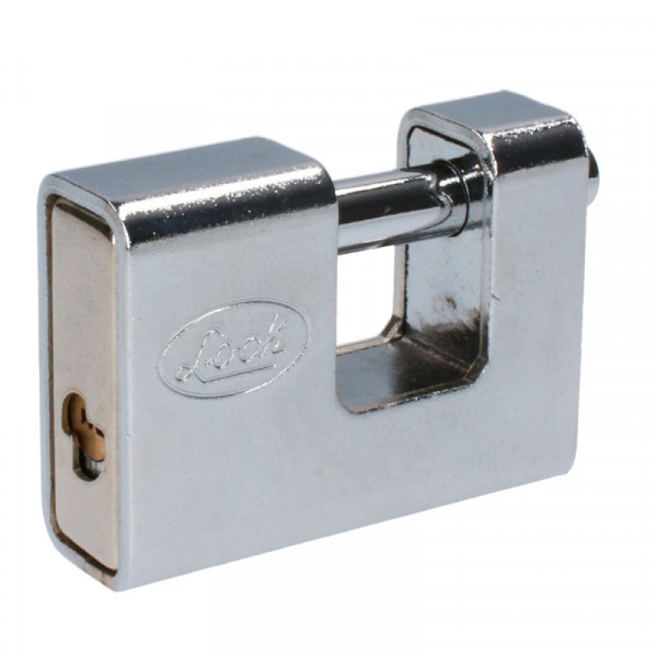 L22C80QCBB LOCK Candado de acero para cortina llave de puntos 80mm metálico Lock | DIHERESA