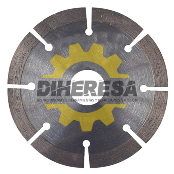 Austromex 1506 Disco de diamante azul segmentado Easy-cut