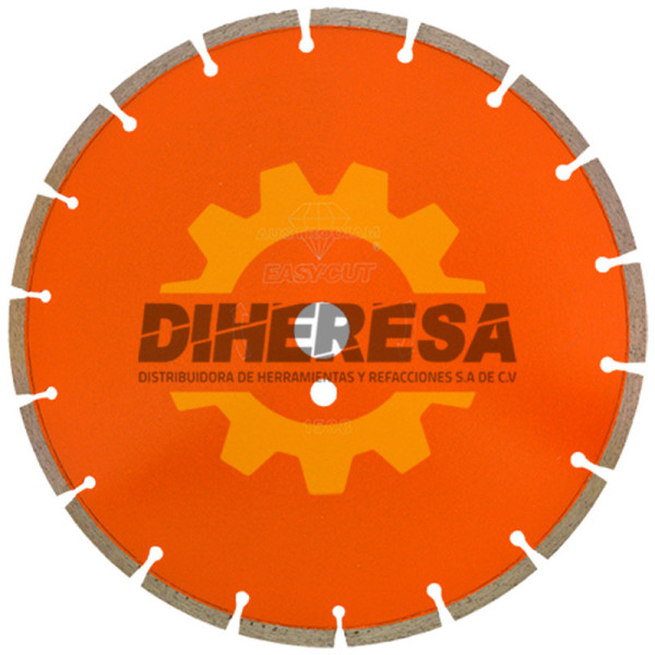 Austromex 1508 Disco de diamante naranja segmentado Corte de concreto curado