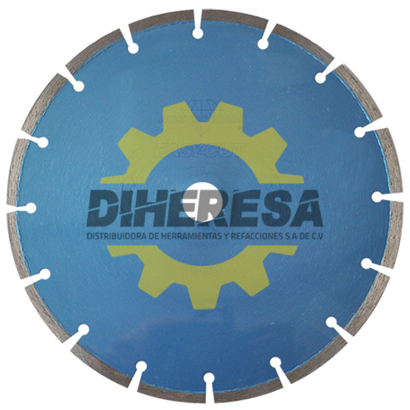 Austromex 1509 Disco de diamante azul segmentado Easy-cut