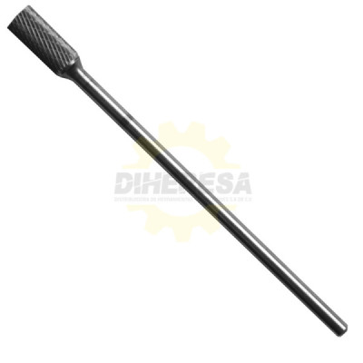 Austromex 150 Lima rotativa cilíndrica sin corte frontal SA-5 Vástago largo