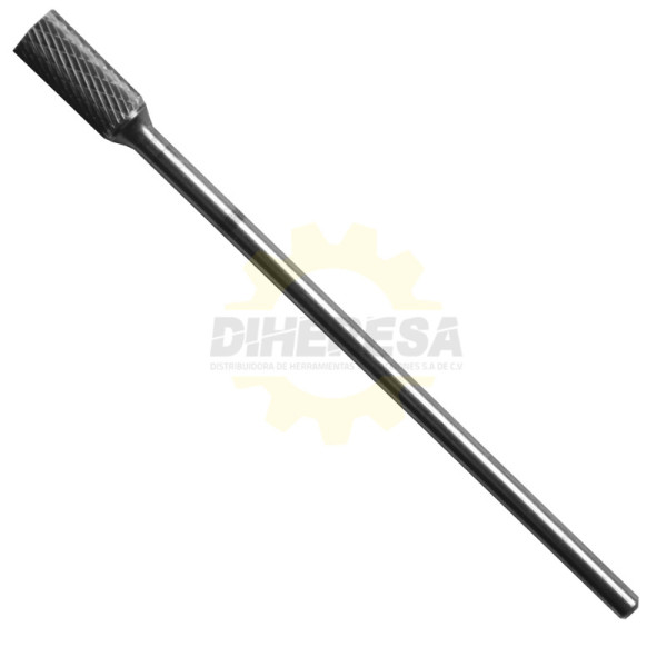 Austromex 150 Lima rotativa cilíndrica sin corte frontal SA-5 Vástago largo