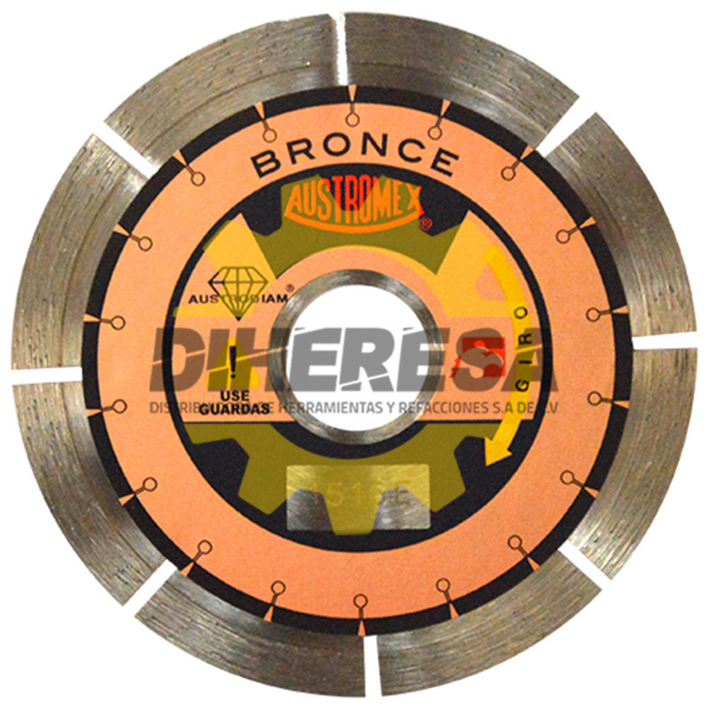 Austromex 1516 Disco de diamante segmentado Chip-cut