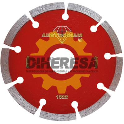 Austromex 1522 Disco de diamante verde segmentado Granito