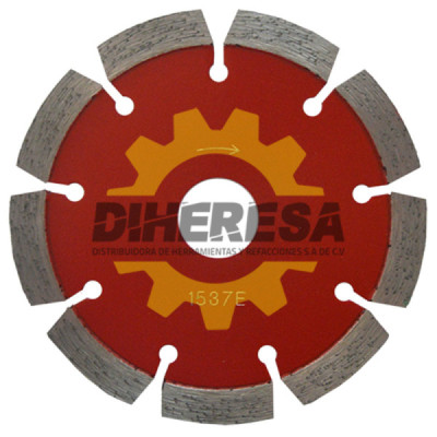Austromex 1537 Disco de diamante rojo segmentado Cantera