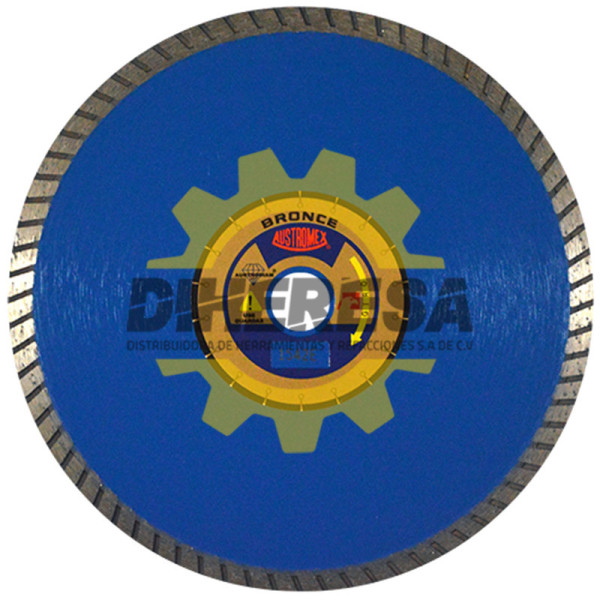 Austromex 1542 Disco de diamante azul turbo Uso General