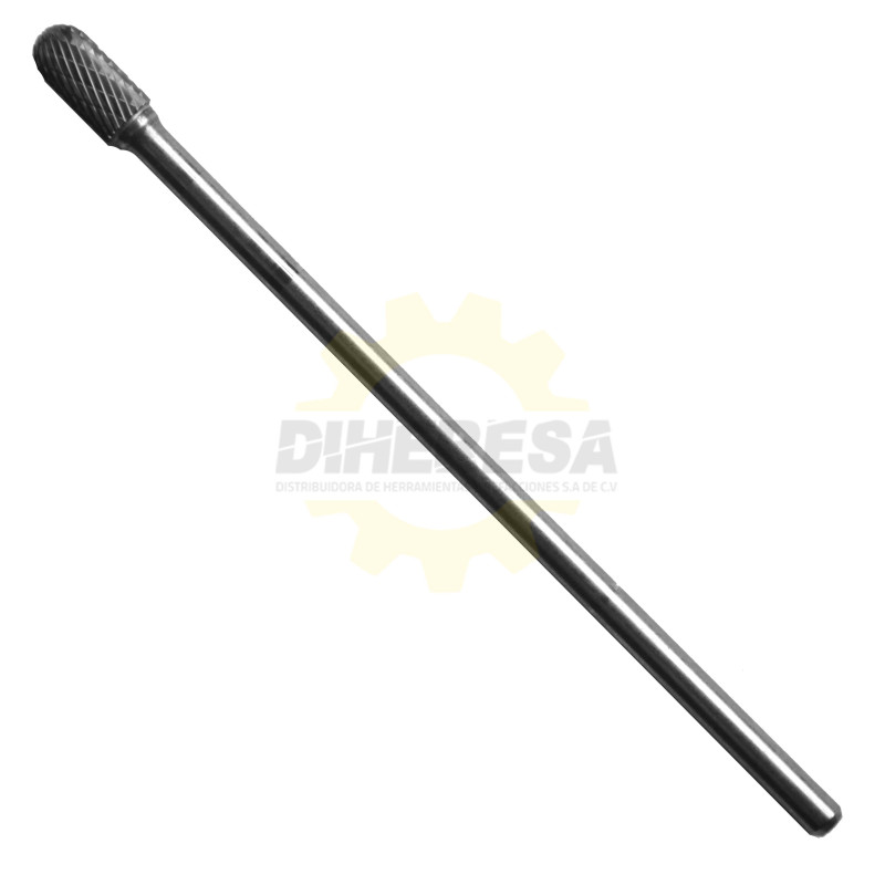 Austromex 154 Lima rotativa cilíndrica punta redonda SC-3 Vástago largo Austromex 154 Lima rotativa cilíndrica punta redonda SC-3 Vástago largo
