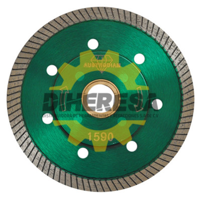 Austromex 1590 Disco de diamante verde turbo Granito