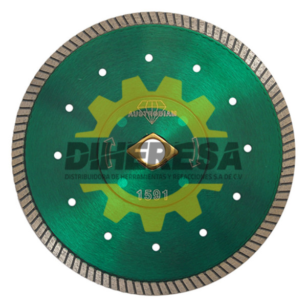 Austromex 1591 Disco de diamante verde turbo Granito