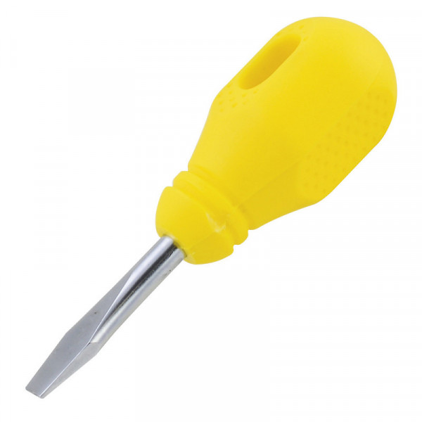 D452 SURTEK Destornillador amarillo trompo barra redonda punta plana 1/4" x 1-1/2" Surtek | DIHERESA