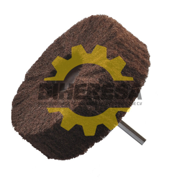 Austromex 1606 Rueda de fibra con vástago Grano medio
