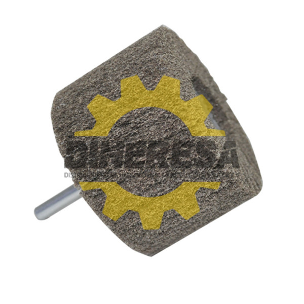 Austromex 1640 Rueda flap de fibra con vástago