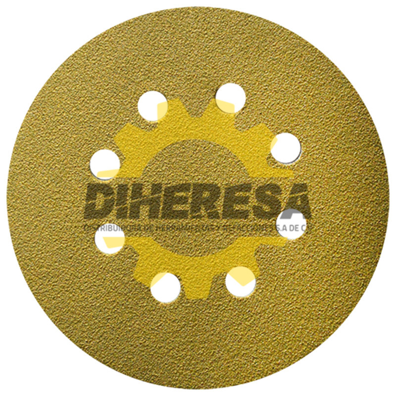 Austromex 1735 Disco de lija autoadherible TSA4 Gold grano 120 Austromex 1735 Disco de lija autoadherible TSA4 Gold grano 120