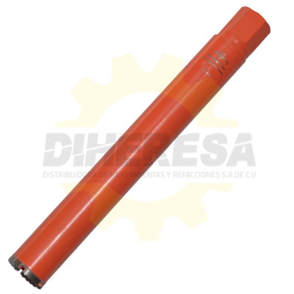 Austromex 1824 Broca de diamante naranja Segmentada