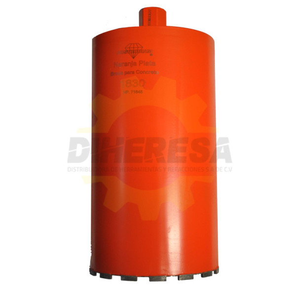 Austromex 1830 Broca de diamante naranja Segmentada