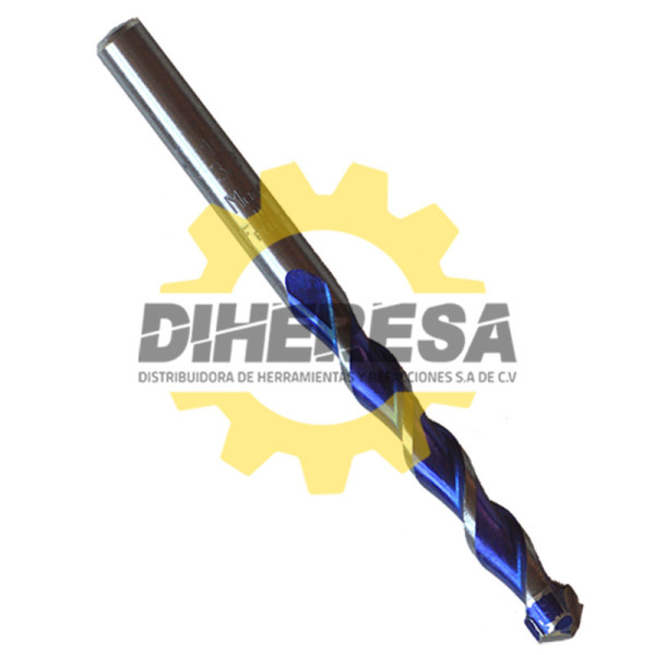 Austromex 1838 Broca con inserto de carburo multiusos de 3/8 de diámetro.