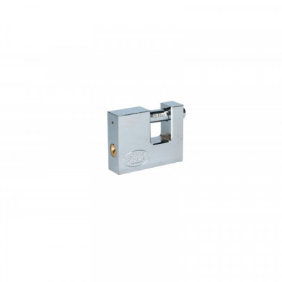 L22C70ECSB LOCK Candado de acero para cortina llave estándar 70mm cromo satinado