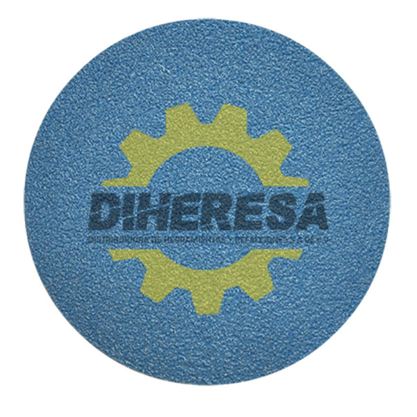 Austromex 2000 Disco de lija autoadherible (Velcro), Color Azul, Grano 60