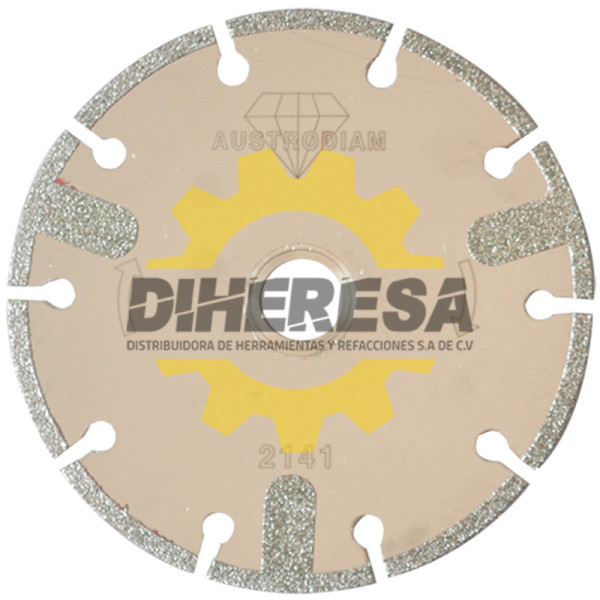 Austromex 2141 Disco de diamante segmentado Electrodepositado