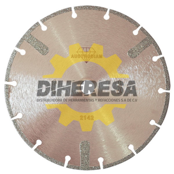 Austromex 2142 Disco de diamante segmentado Electrodepositado
