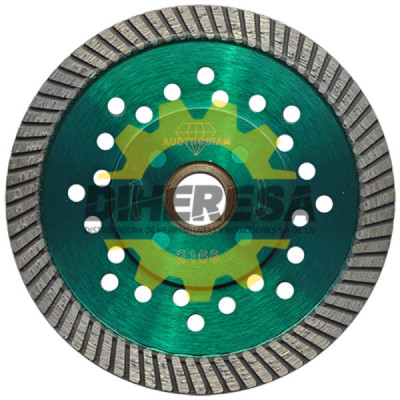 Austromex 2166 Disco de diamante verde turbo Granito