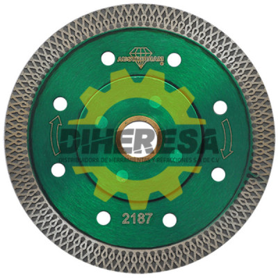 Austromex 2187 Disco de diamante verde turbo Granito