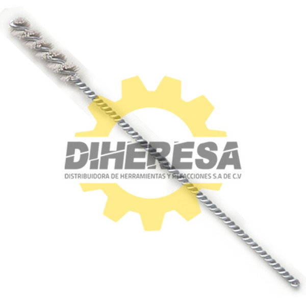 Austromex 2208 Cepillo cilíndrico para interiores filamentos Microabrasivos
